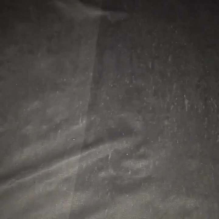 Splashing Out Thick Sperm at Night