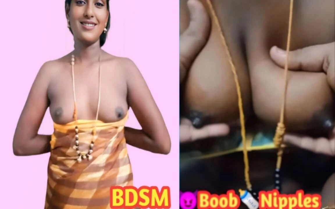 My Oiled Boobs Scream & Tormented in BDSM, Filmed by Tamil Cuck - IndianHotwifeX