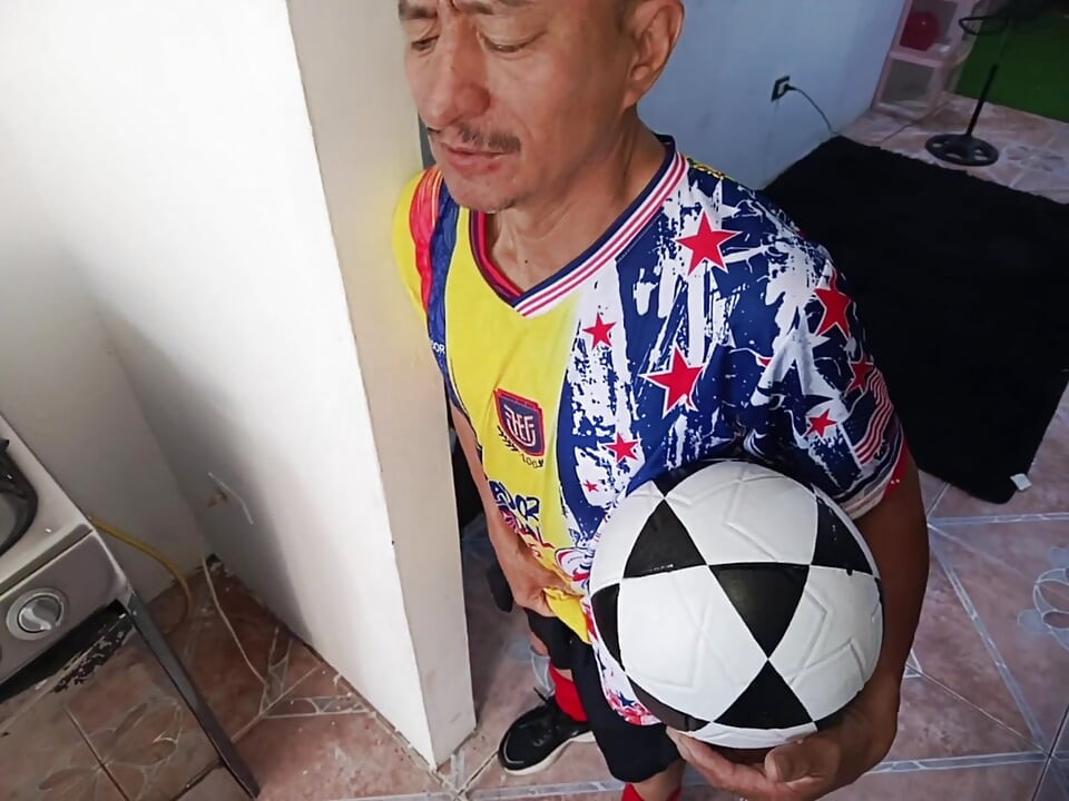 I fuck my beautiful, big-titted Mexican stepdaughter before the World Cup starts.
