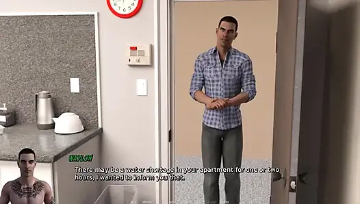 Хотвайф Эшли: муж дома, а его жена в общественном туалете с большим черным членом, эпизод 35