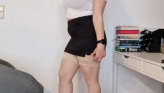 Naughty Office Assistant - Edging Until My Legs Shake