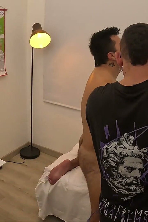 Behind the Scenes in Nurse Video with Karen Sleent and Fred Nunex - Back Stage Club