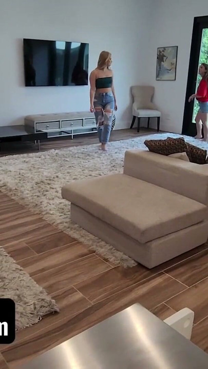 Step Sister And Her BFF Harley King & Mira Monroe Seduce Young Stud For Taboo Threesome - SisLovesMe | Clip 1