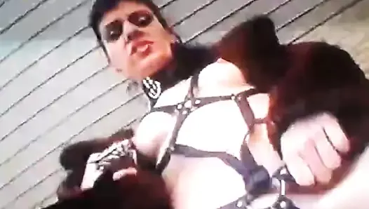 LEATHER HARNESS FUCKING NR1