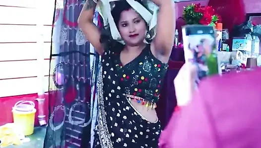 Desi aunty ko jabbar dasti chod kar mms bna liya