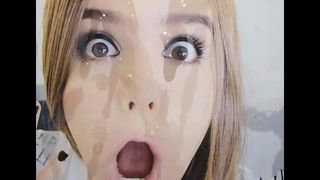 Gesichtsbesamung mit Sperma-Tribut Yuya (youtuber) # 5