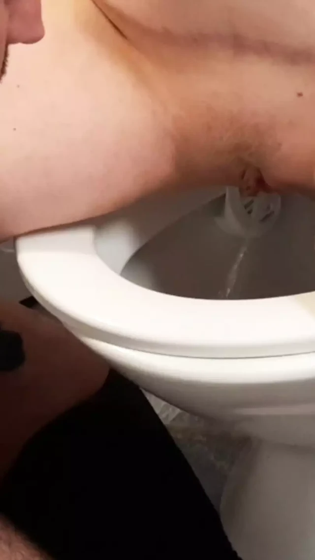 Amateur Milf toilet piss closeup. Various scenes.
