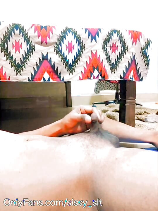 Impotent limp little clitty sissy webcam part 2