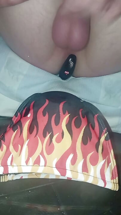 Firefighter with sperm hose