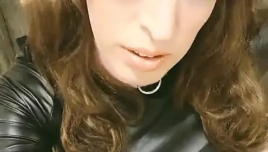 Leggins ile mastürbasyon