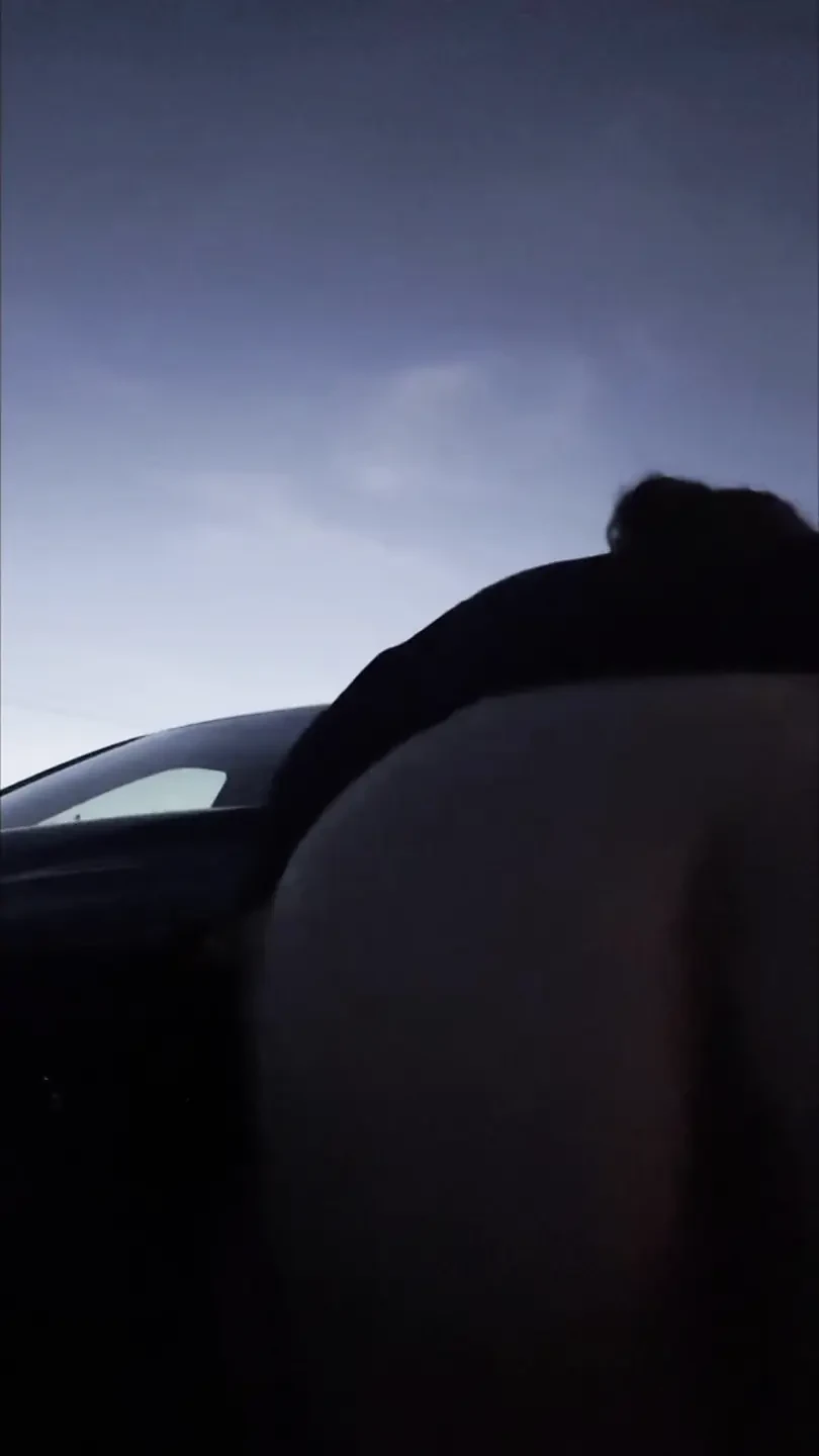 Bbw goddess flashes in public parking lot