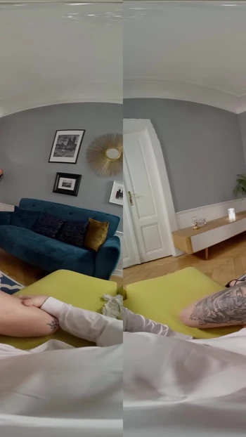 Thrilling moment from "Please Fuck Me to Relieve My Stress - Virtual Real Porn"