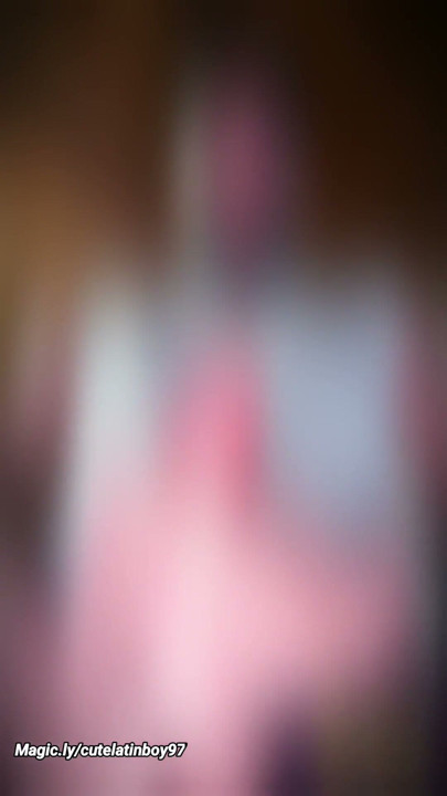 Intense masturbation with spit before bed. I stroke my big uncut latino cock until I shoot a BIG cum load that flies all | Clip 3