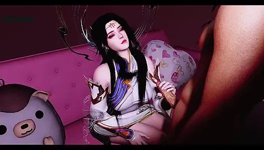 Queen of the 3D Night Realm- 3D Animation Hentai