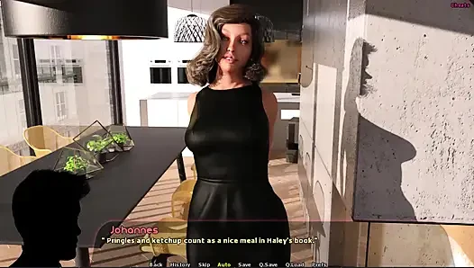 Haley Story No 18 - Йоханнес трахнул Адриану и Хейли одновременно