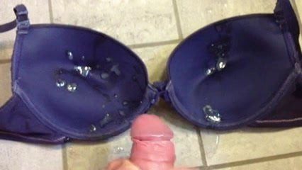 Blue bra