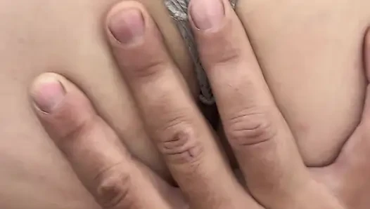 Julius empties his balls full of cum into my panties