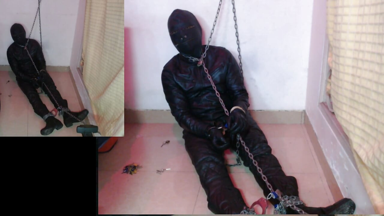 Self Bondage Gay Leather