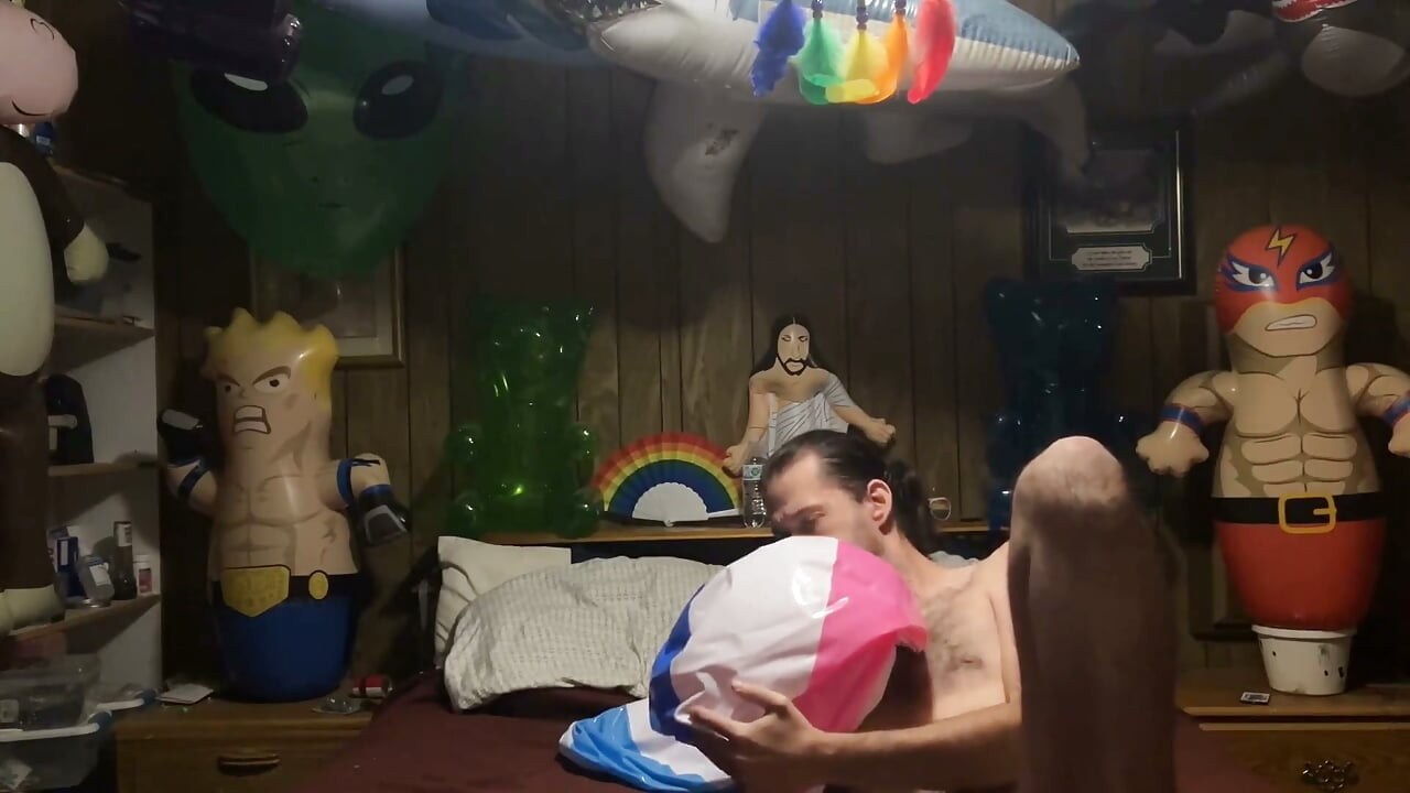 Triple Beachball Fun