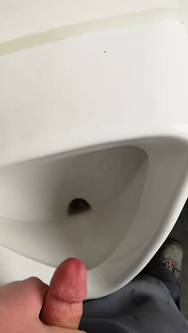 German boy have Quick fun at work