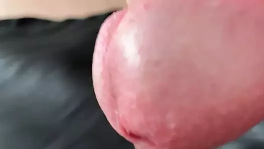 Shinynylon futbol şortunda boşalma öncesi