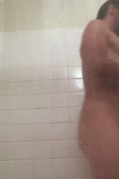 Cam Crest Pees in the Shower