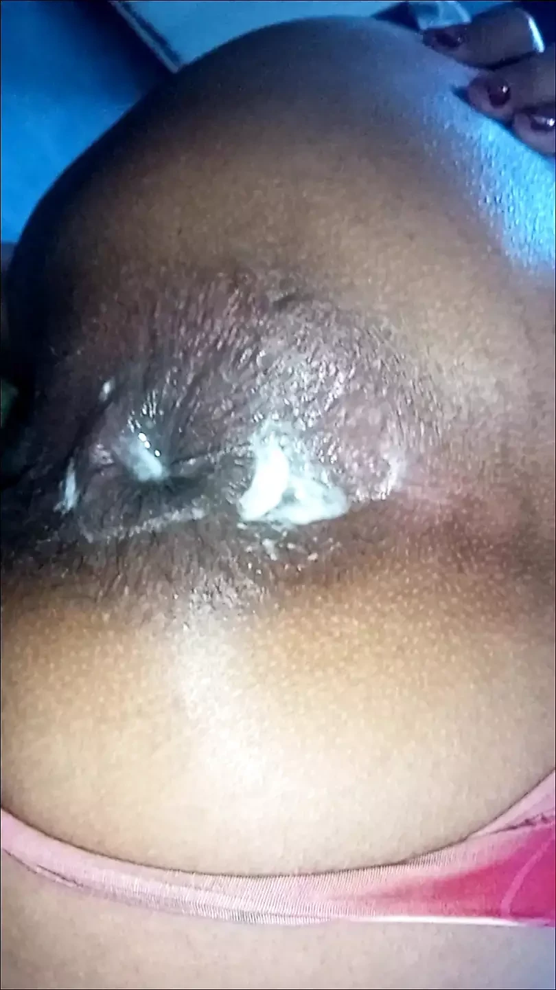 open ass flashing and releasing cum, naughty wife opens her ass until it looks like a rose