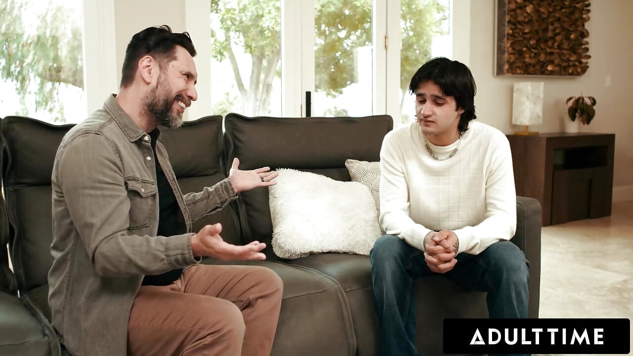 ADULT TIME - Virgin Boy Teams Up With Stepdad To Fuck Horny Blindfolded Stepmom Dana Vespoli