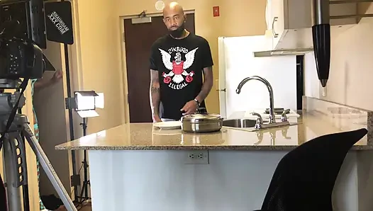 Makan malam bts in fire up