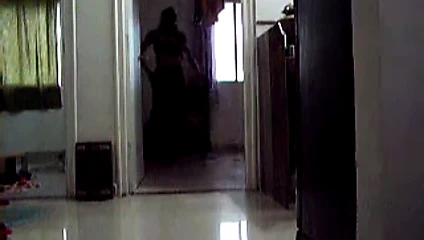 Indian Crossdresser in Saree Catwalk