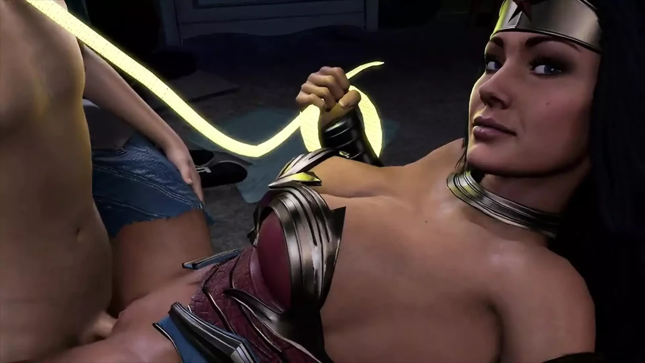 Pumping Wonder Woman Full Of Hot Cum