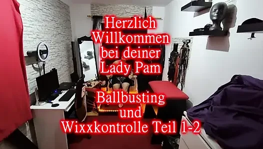 Ballbusting and Wank Control Part 1-2