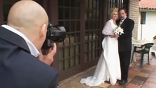 Wedding Bride Photo Shooting Ends in a Wild Fucking
