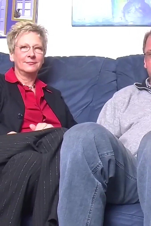 Hot Threesome for Two Cock-hungry, Wet Matured Grannies