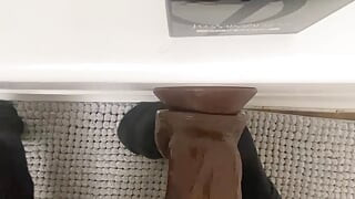 Solo with my bbc dildo