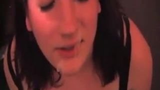Black cock hoses down white girl