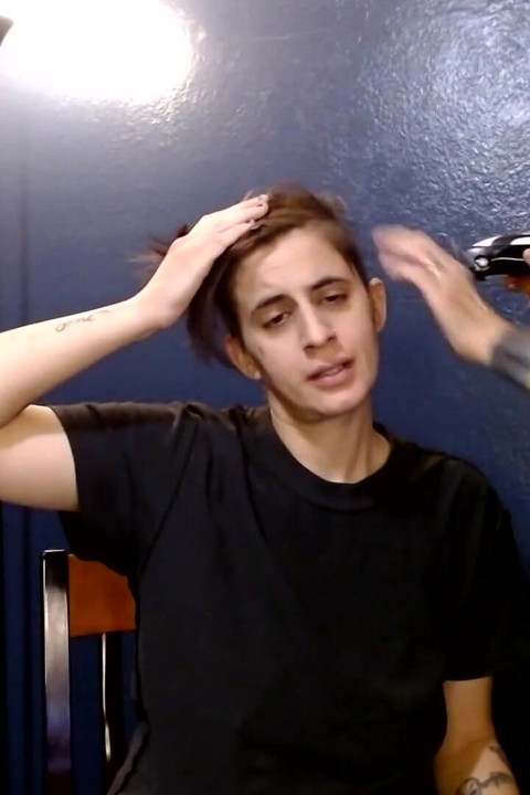 Time to Shave Her Head for Summer