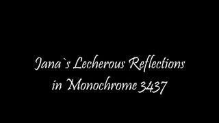 Lecherous odrazy v monochromatickém režimu 3437