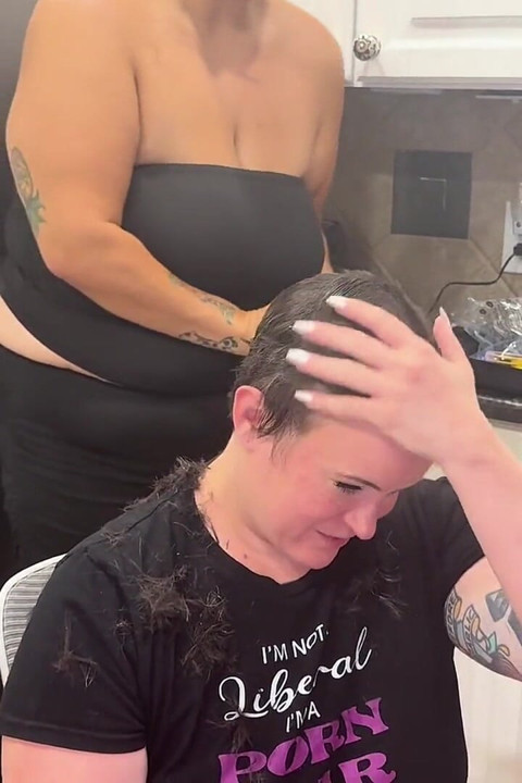 Shaving Quinn’s Head
