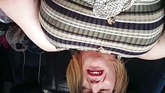 High Out Her Mind Sissy Cross Dresser Begs to Be Caught in Public
