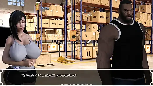 Surga gelap Tifa: cewek Asia dengan toket besar lagi asik muasin memeknya pakai stoking belakang suaminya - episode 13