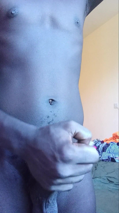 Emotional moment from "Morning long masturbation"