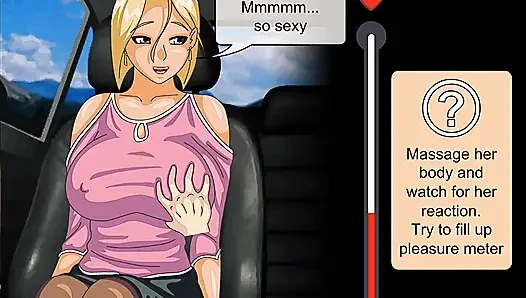 Seksi kız oyunu ile arabada yolculuk bölüm 01