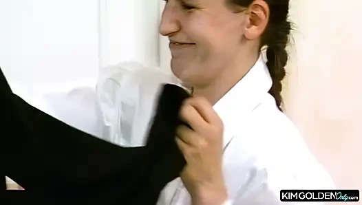 Geile Solosession mit Toys und Blowjob