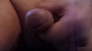 73yrold Grandpa 199 uncut chub wank solo closeup close cock