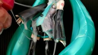 Miku Hatsune 06 figura bukkake (fakecum)