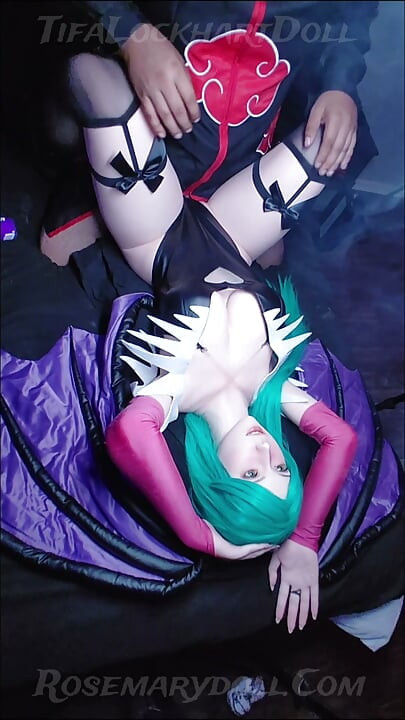 Aerith x Morrigan Darkstaklers Cosplay. Γωνία #2