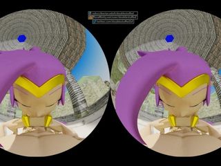 Sudut pandangan pertama Shantae Cowgirl VR animasi oleh doublestuffed3d