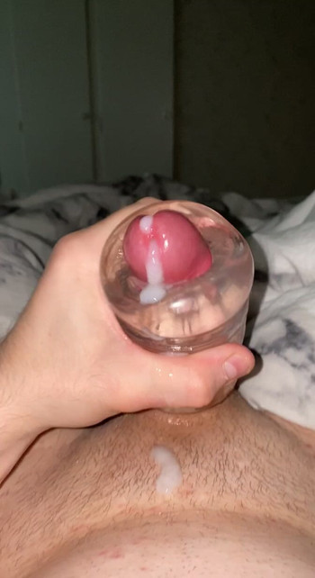 Cumshot fleshlight