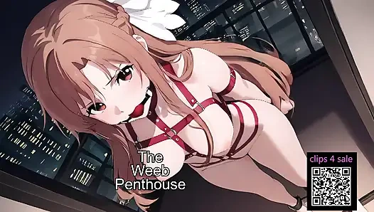 Asuna yuuki - kılıç sanatı çevrimiçi alicization - bdsm köle